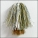 White Black Gold / Gold Hyperluster Combo Tinsel Tip 